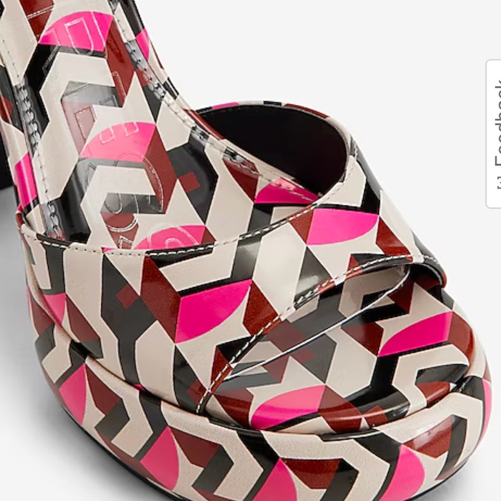 Brian Atwood x Express Geo
Platform Heeled Sandals - Picture 6 of 13